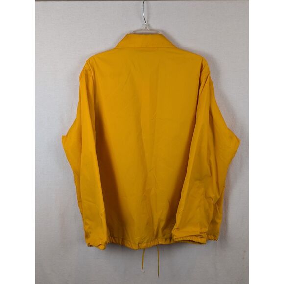 Vintage Birdie Jacket Snap Button Up w/ Drawstring Yellow Men's Size Large - Picture 11 of 14